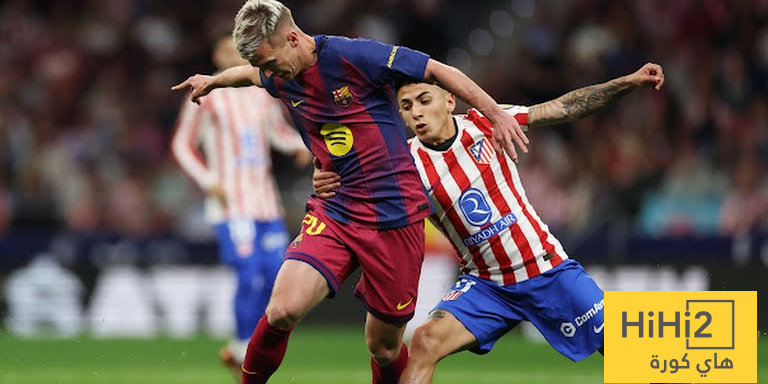 احصائيات الشوط الاول من مباراة برشلونة واتلتيكو