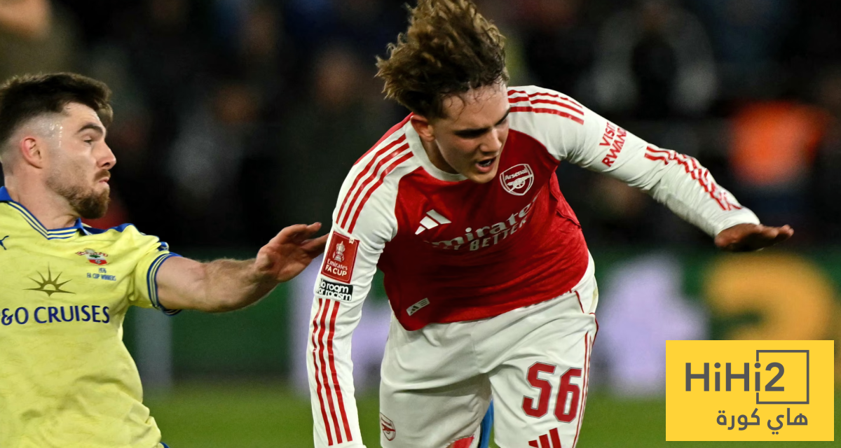 إحصائيات الشوط الأول لمباراة أرسنال وساوثهامبتون