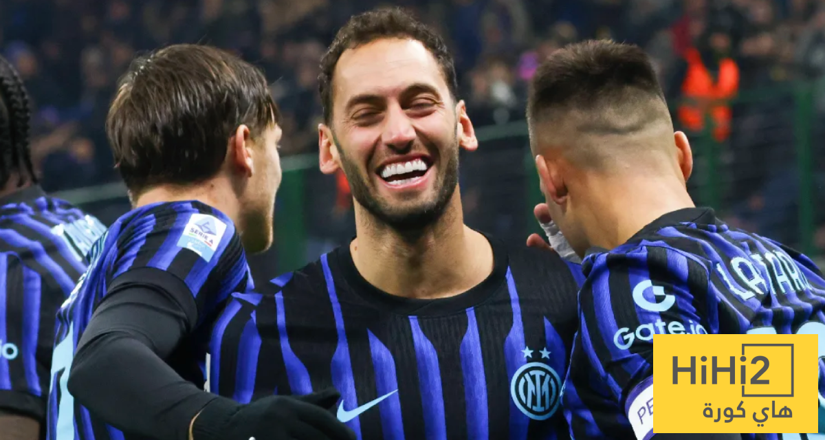 شاهد تشكيلة إنتر ميلان المتوقعة ضد روما ونسبة فوز الفريق