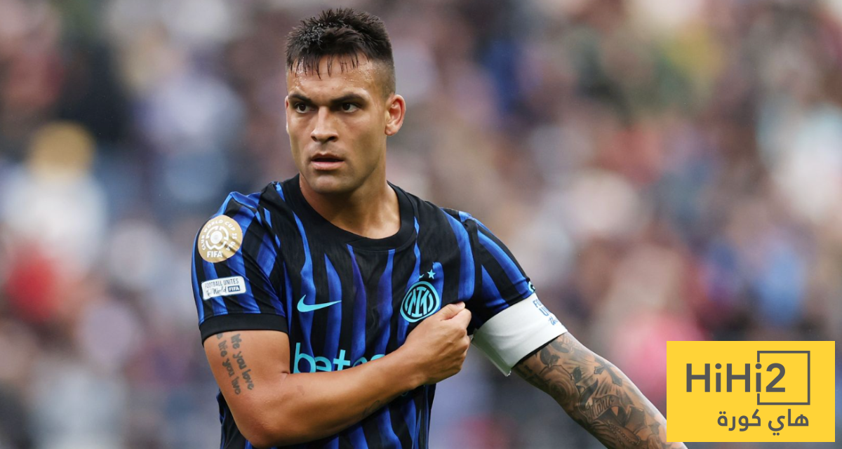 صورة – لاوتارو مارتينيز جاهز لقمة إنتر ميلان وروما