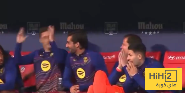 صورة .. رد فعل غافي على لمسة يد نيكو لاعب اتلتيكو 15