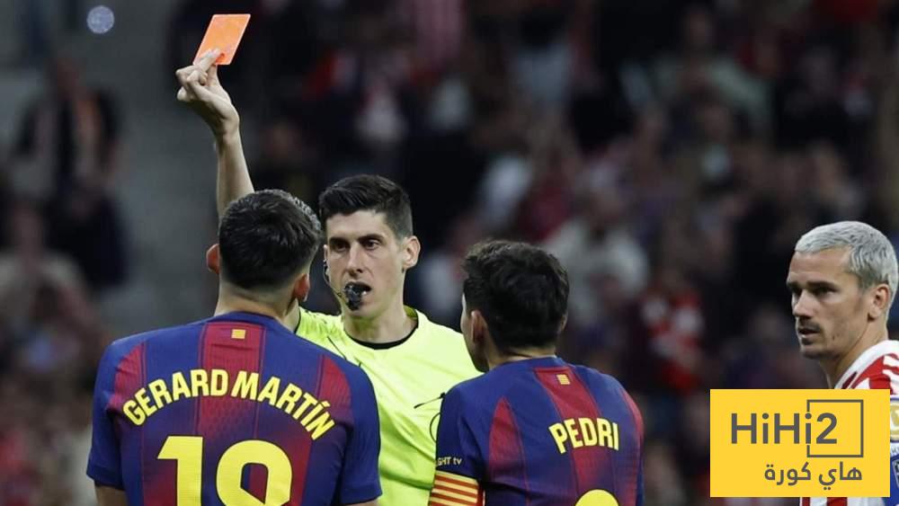 هل انحاز التحكيم لـ برشلونة أمام أتلتيكو مدريد؟