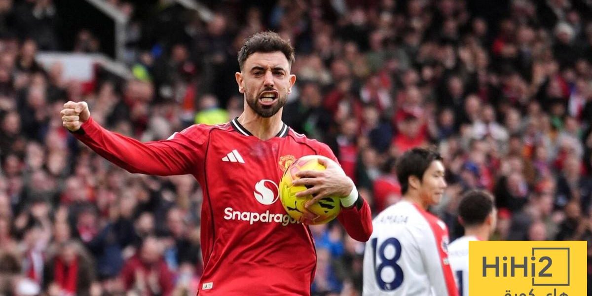 برونو فرنانديز يختار خليفته في مانشستر يونايتد
