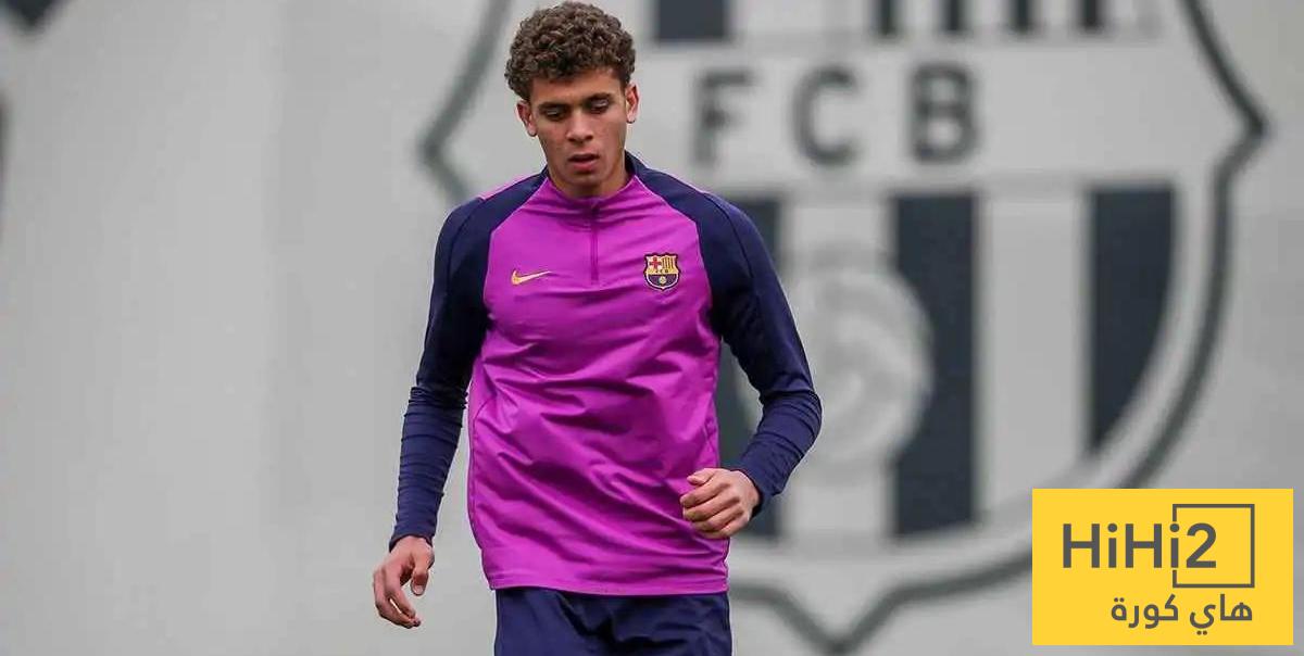 عاجل .. حمزة عبد الكريم يعاني من اصابة مع برشلونة