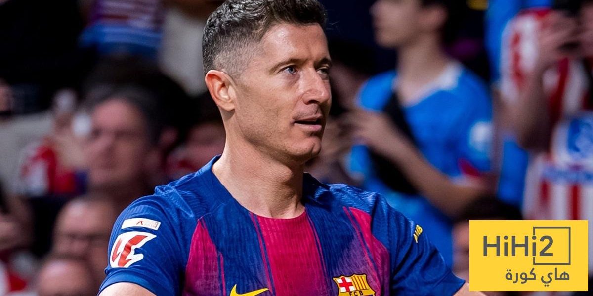 ليفاندوفسكي أساسيا أمام أتلتيكو