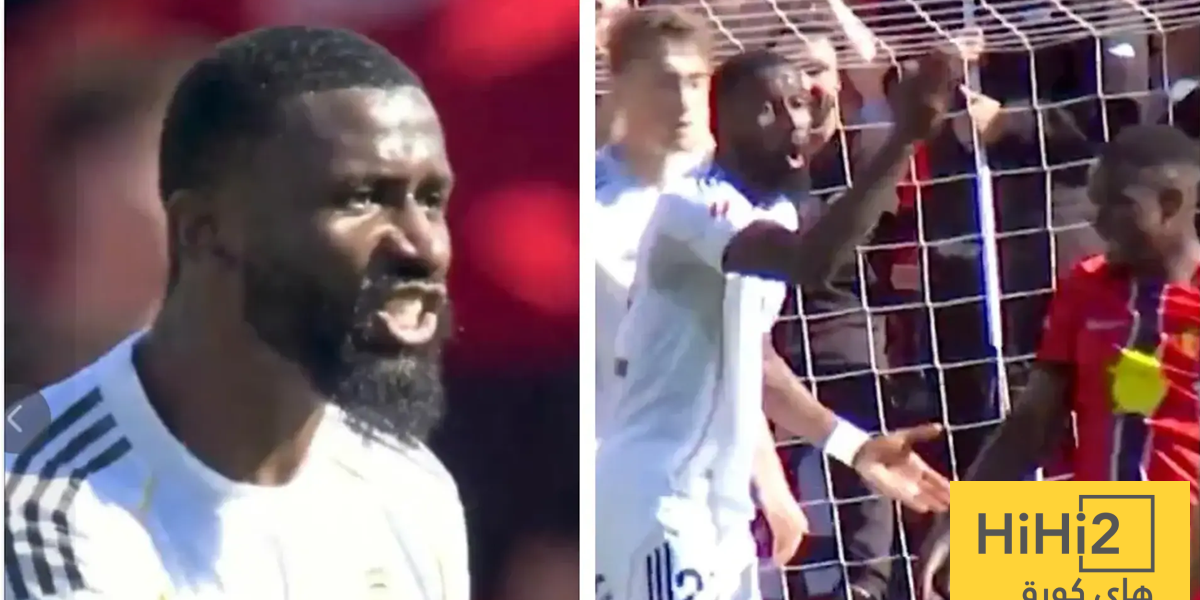 صور.. روديغر وبخ مدافع ريال مدريد بسبب أداءه الكارثي أمام مايوركا