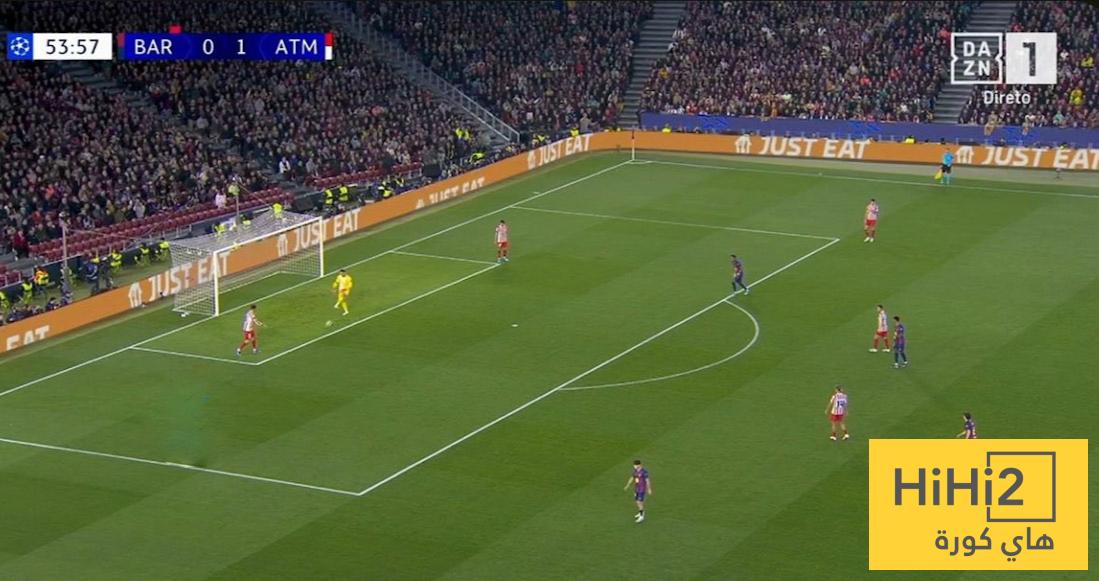 ردة فعل برشلونة على لمسة يد بوبيل