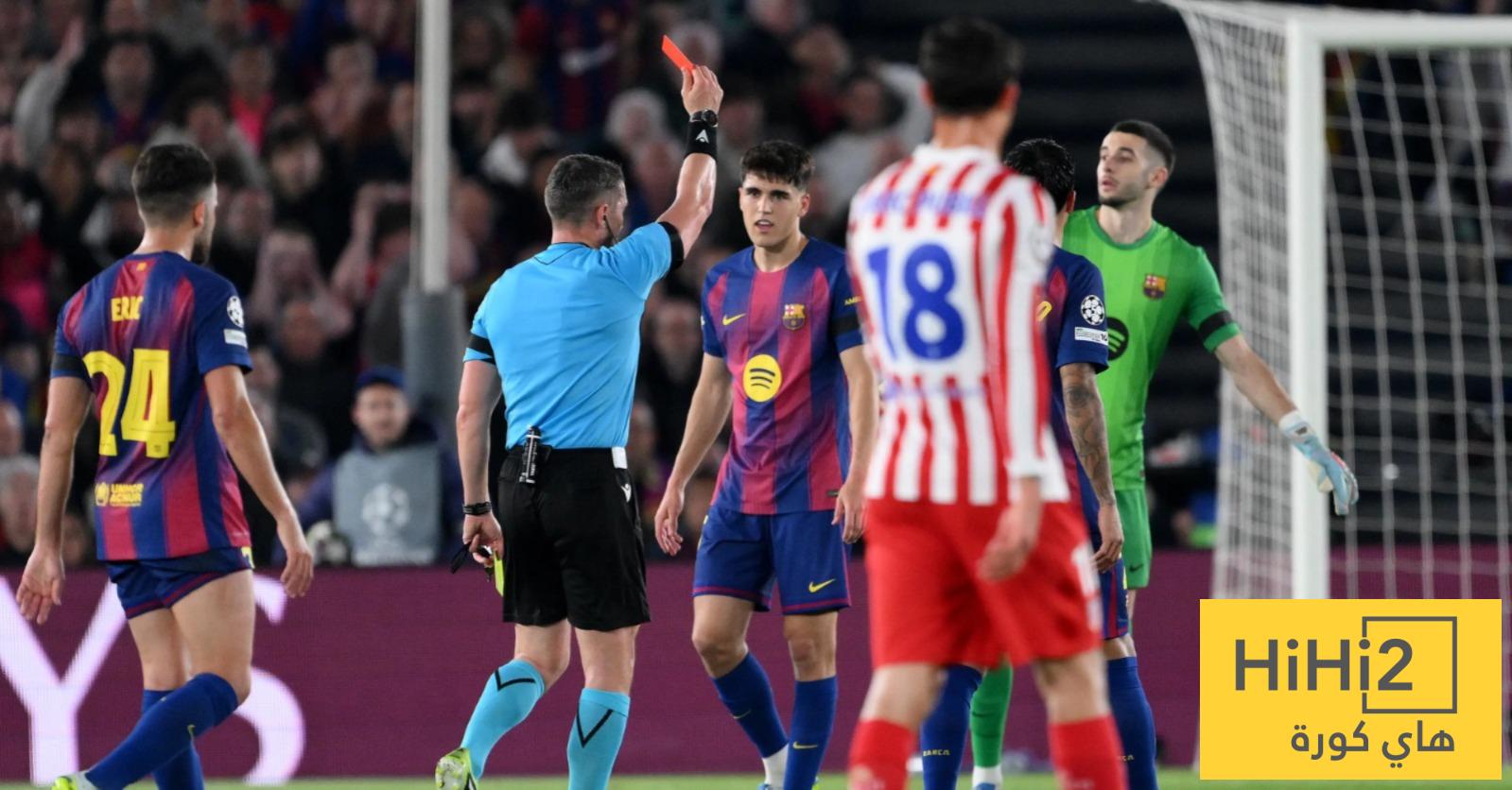 عاجل: شكوى رسمية من برشلونة للاتحاد الاوروبي ضد حكام لقاء اتلتيكو