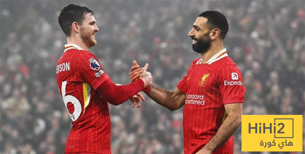 محمد صلاح يودع روبرتسون