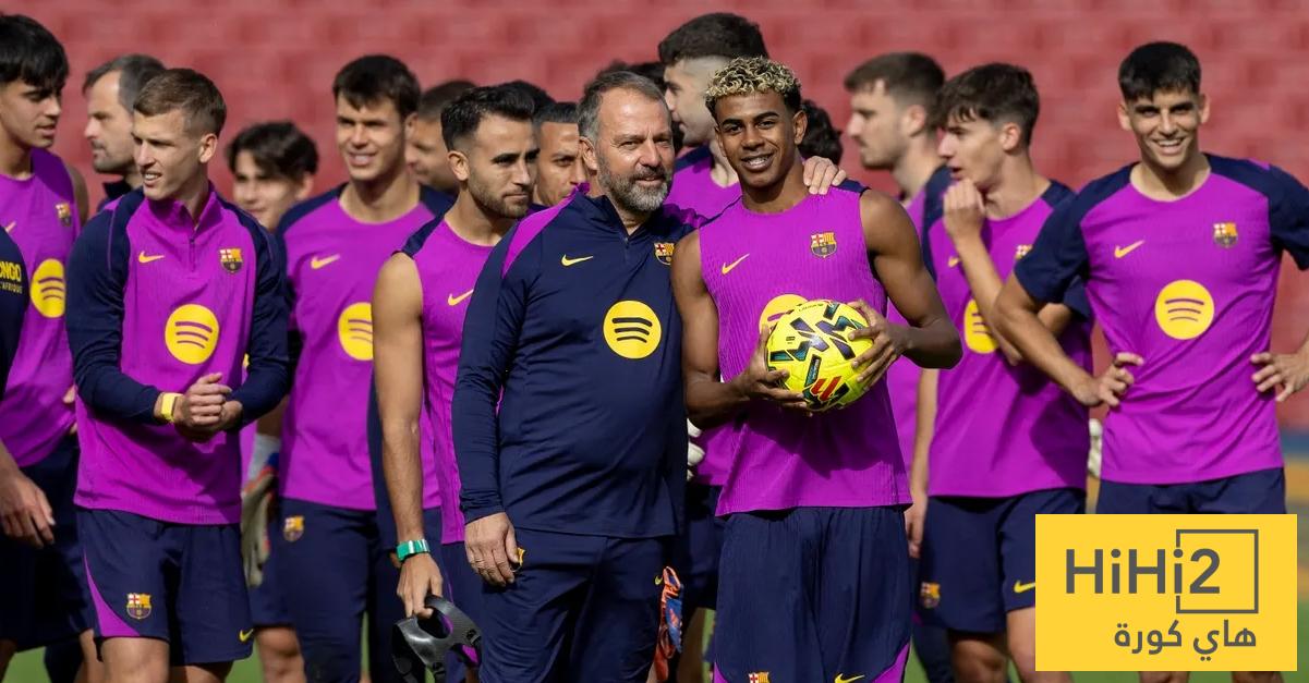 غيابات برشلونة في تدريبات اليوم