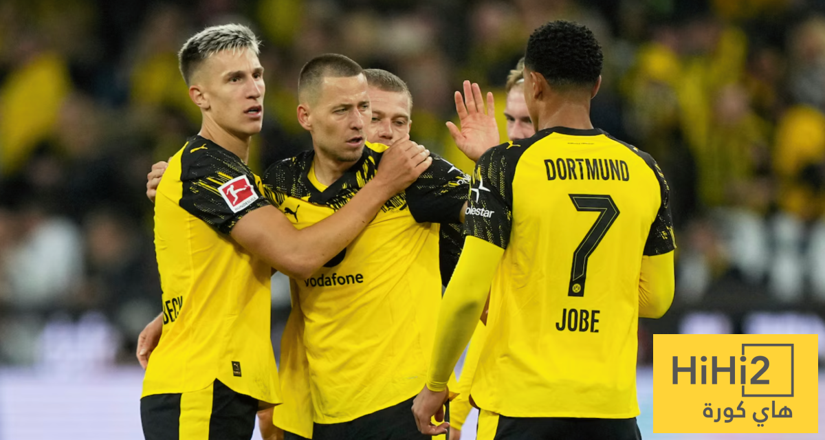 شاهد تشكيلة بوروسيا دورتموند المتوقعة ضد باير ليفركوزن ونسبة الفوز