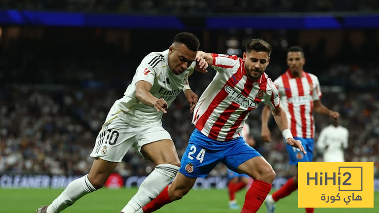 جيرونا يدرك التعادل امام ريال مدريد