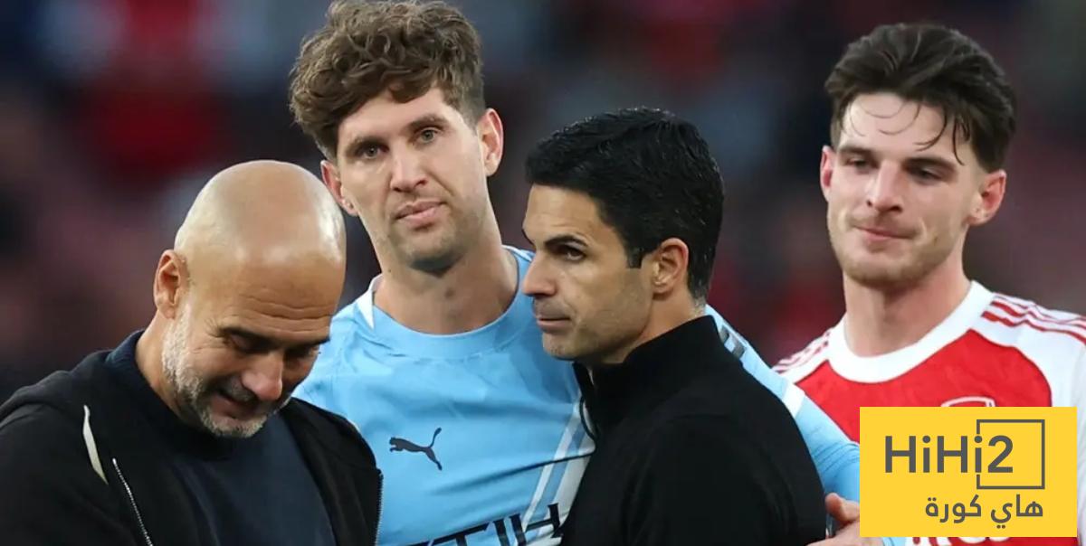 تصريح قوي من غوارديولا عن ارسنال