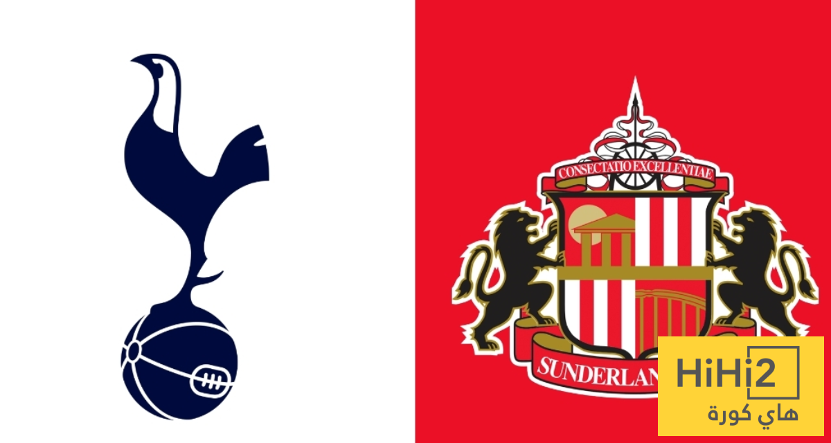 تاريخ مواجهات توتنهام وسندرلاند في الدوري الإنجليزي