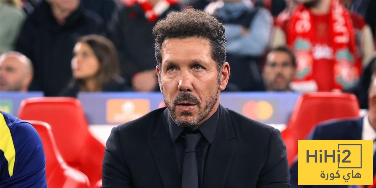 سيميوني يعلق على قرار ركلة جزاء إشبيلية