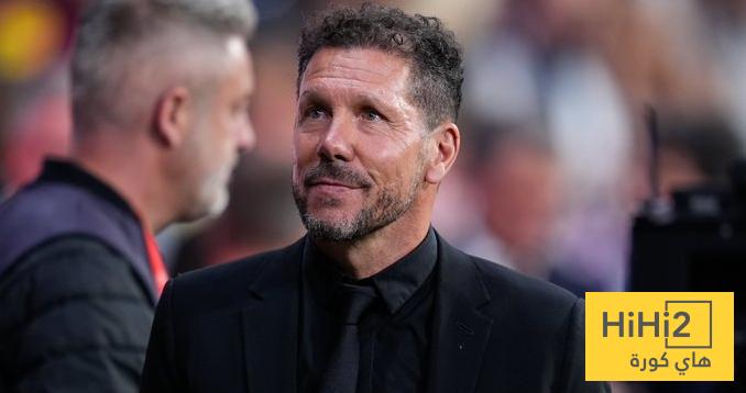 تصريح قوي من سيميوني يخص لقاء برشلونة