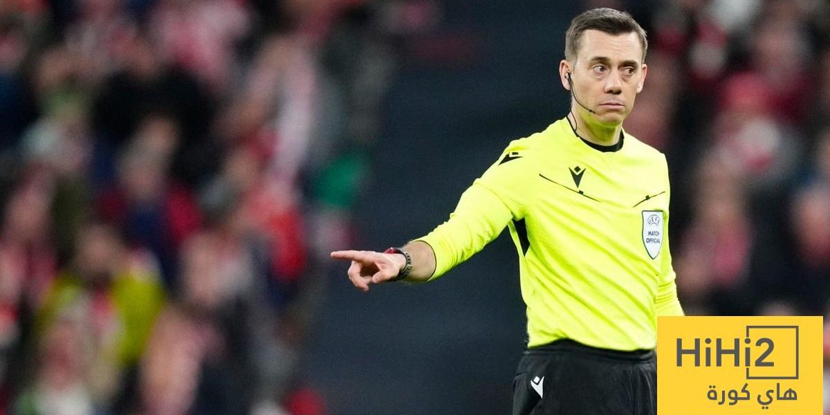 سبب قلق جماهير برشلونة من حكم مباراة أتلتيكو مدريد