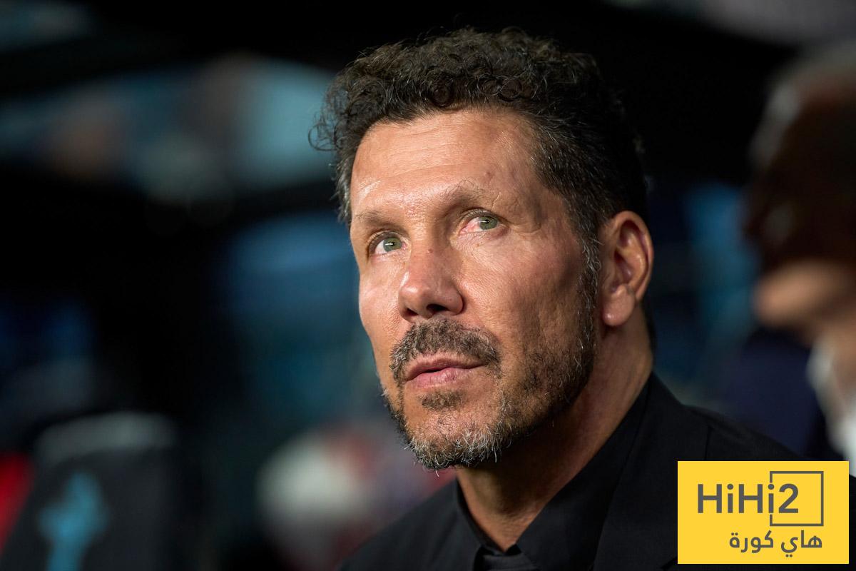 أنباء سارة لسيميوني قبل موقعة برشلونة