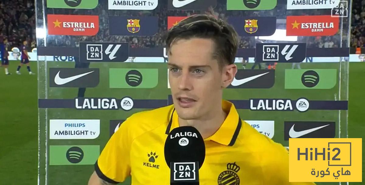 لاعب إسبانيول يدفع الثمن بعد انتقاد برشلونة!