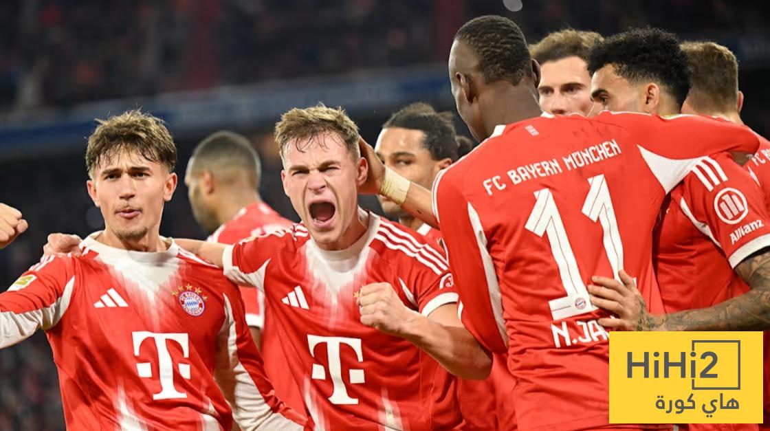 بايرن ميونخ يحقق اعلى نسبة فوز في تاريخه