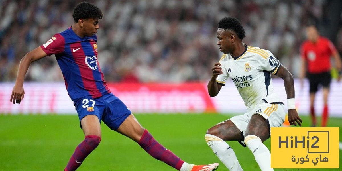 لامين يامال يتفوق على فينيسيوس بفارق كبير لامين يامال يتفوق على فينيسيوس بفارق كبير