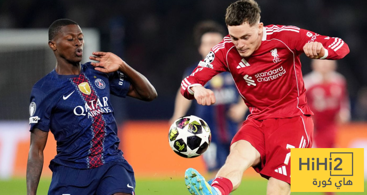 تشكيلة ليفربول الرسمية ضد باريس سان جيرمان