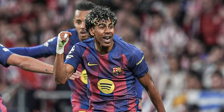 لامين يامال يكسر رقم مبابي القياسي في دوري الابطال لامين يامال يكسر رقم مبابي القياسي في دوري الابطال