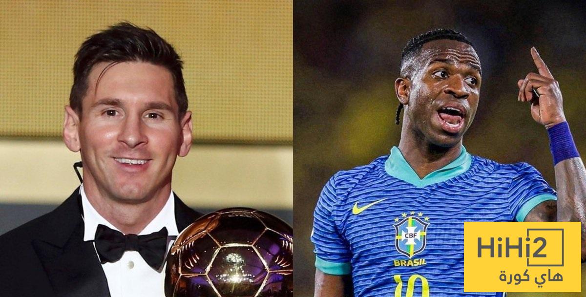 فينسيوس جونيور يتفوق على ليونيل ميسي ! فينسيوس جونيور يتفوق على ليونيل ميسي !