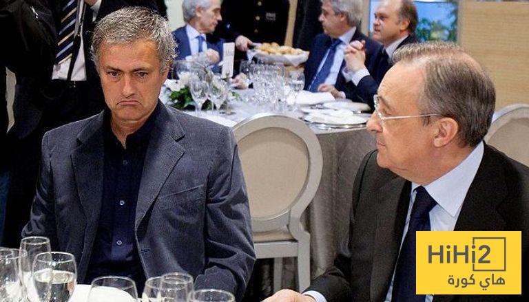 مورينيو ينتظر مكالمة فلورنتينو بيريز