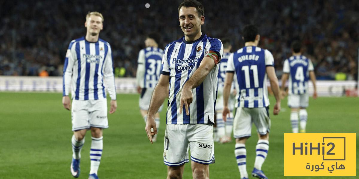 نتائج ريال سوسيداد قبل مواجهة أتلتيكو مدريد