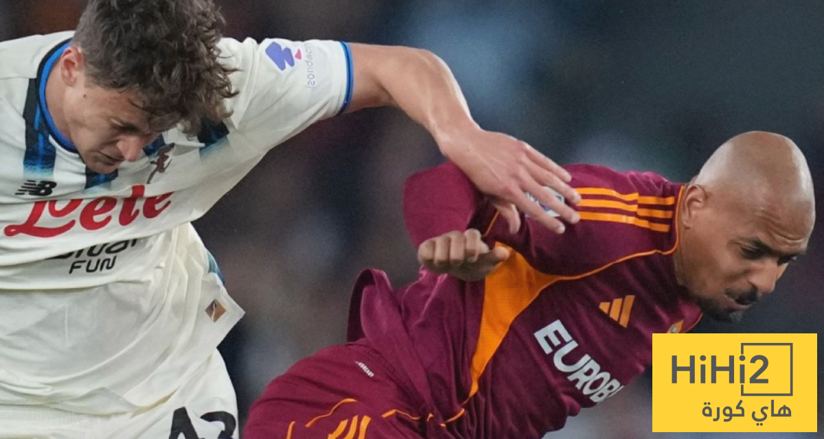 إحصائيات الشوط الأول لمباراة روما وأتالانتا