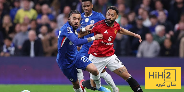 مانشستر يونايتد يفوز على تشيلسي في الدوري الانجليزي