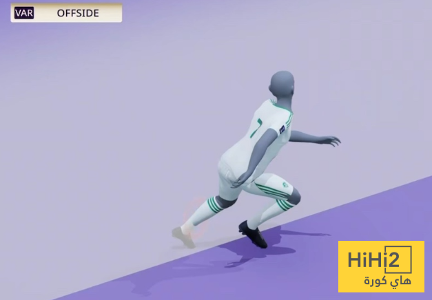 صور توضح هدف محرز غير المحتسب بسبب التسلل 2 صور توضح هدف محرز غير المحتسب بسبب التسلل 1