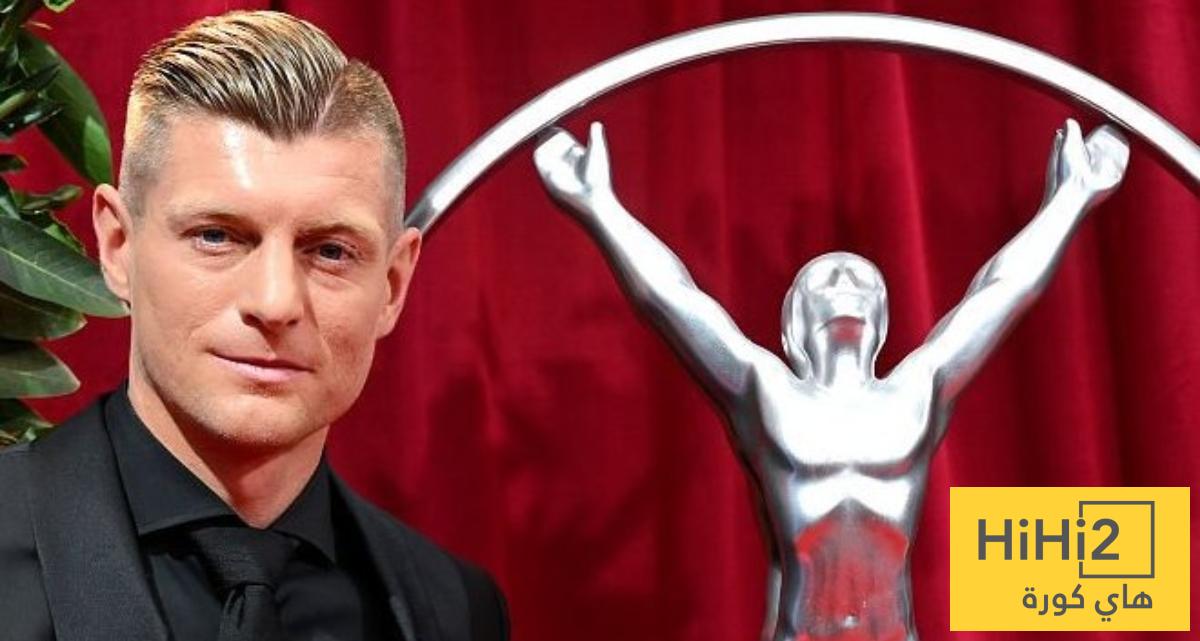 كروس يحصد جائزة جديدة في حفل جوائز لوريوس