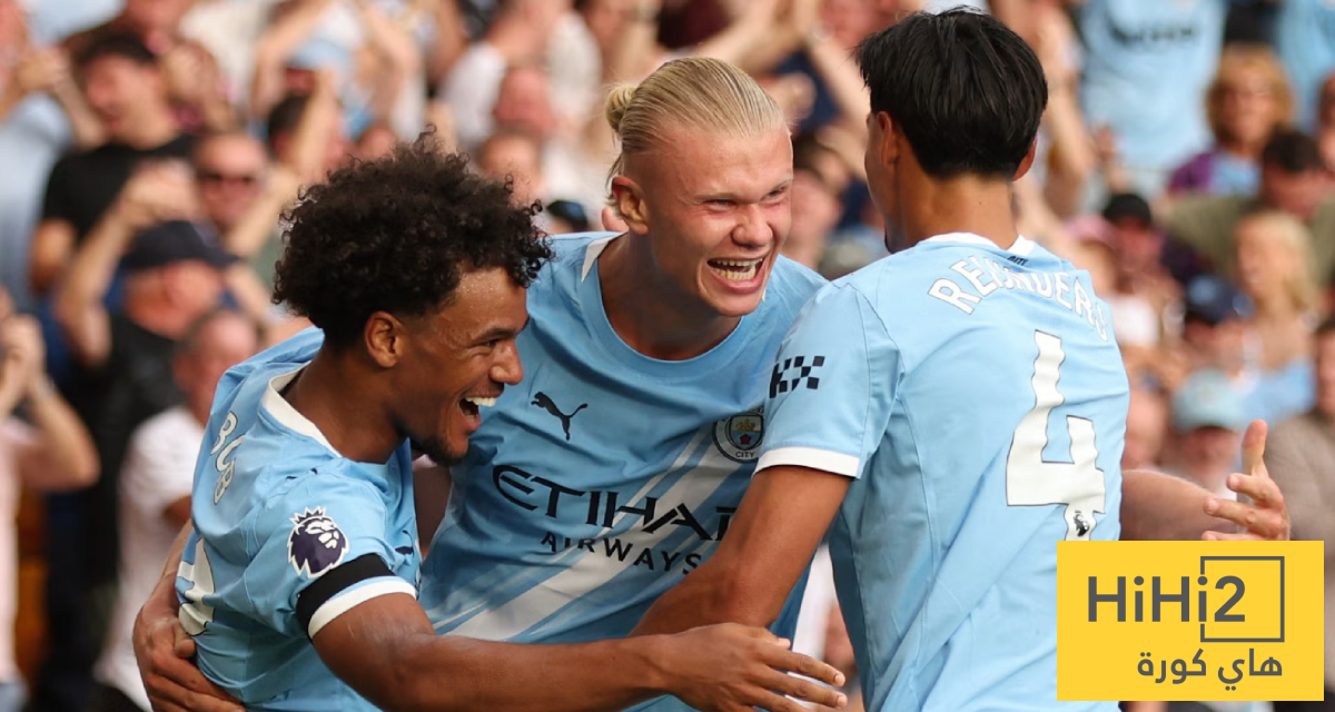 شاهد تشكيلة مانشستر سيتي المتوقعة أمام بيرنلي ونسبة الفوز