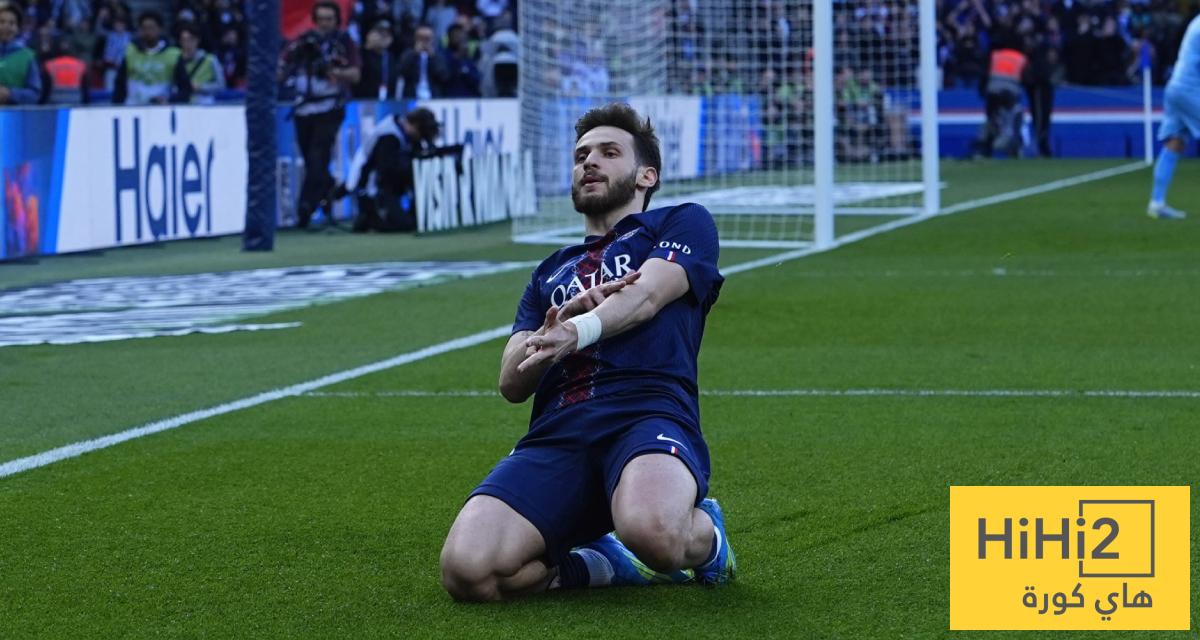 الشوط الأول – إحصائيات مباراة باريس سان جيرمان ونانت