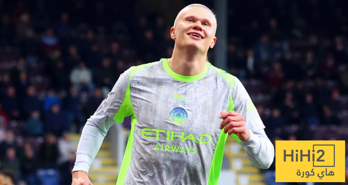 أرقام إرلينغ هالاند ضد بيرنلي