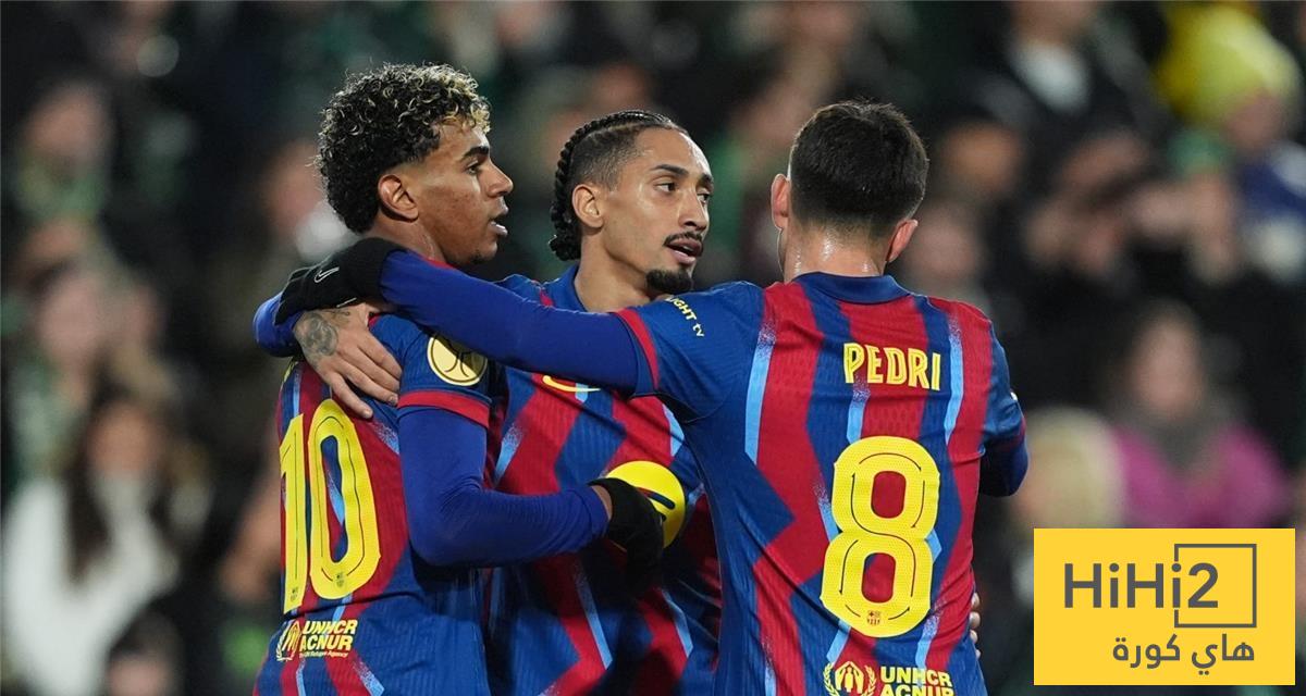 المباريات المتبقية لبرشلونة في الدوري الإسباني