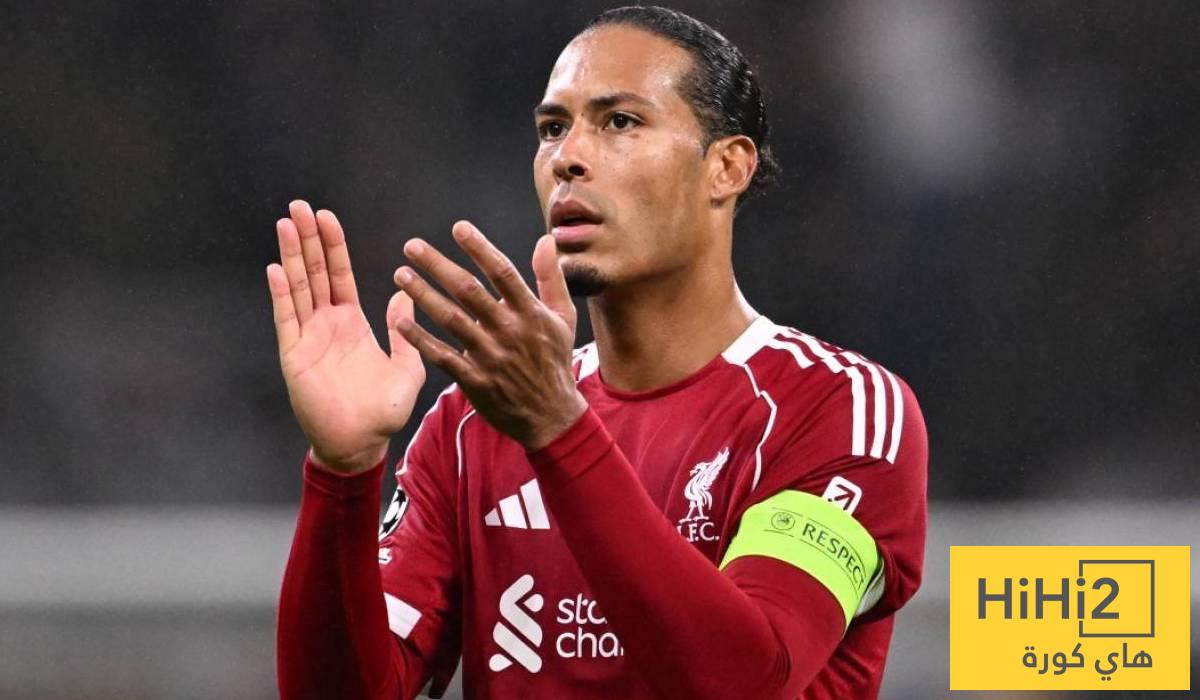 ليفربول يحدد بديلين لخلافة فان دايك في شارة القيادة