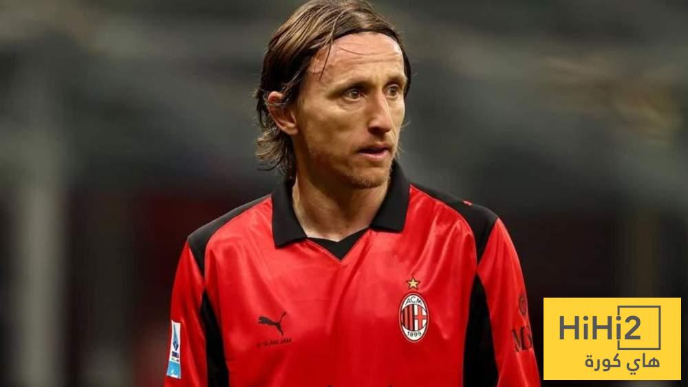 ريال مدريد يفتقد لوكا مودريتش