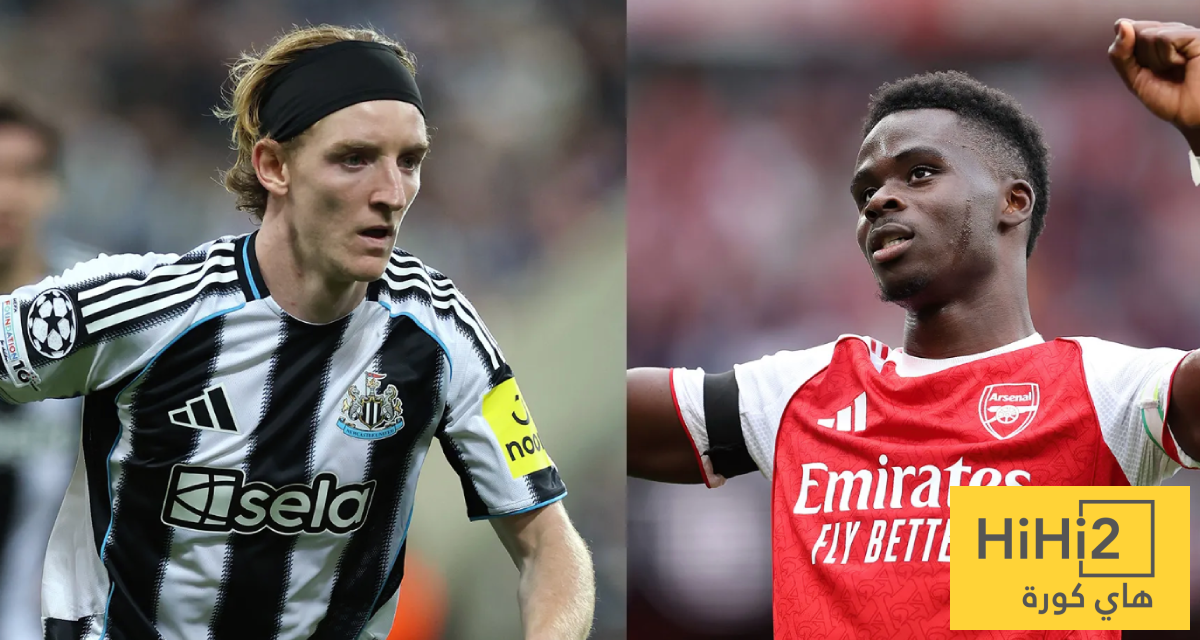 4 غيابات هامة لنيوكاسل يونايتد ضد أرسنال