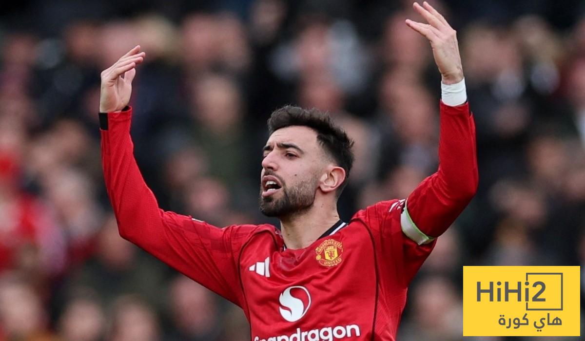 برونو فرنانديز يرفض عرضًا سعوديًا ضخمًا بسبب اليونايتد