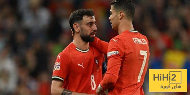 برونو يتعهد بتحقيق حلم رونالدو