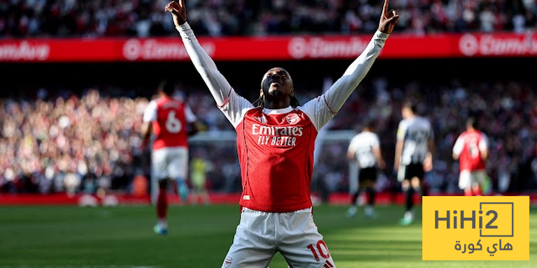 ارسنال يتفوق على نيوكاسل في الشوط الاول