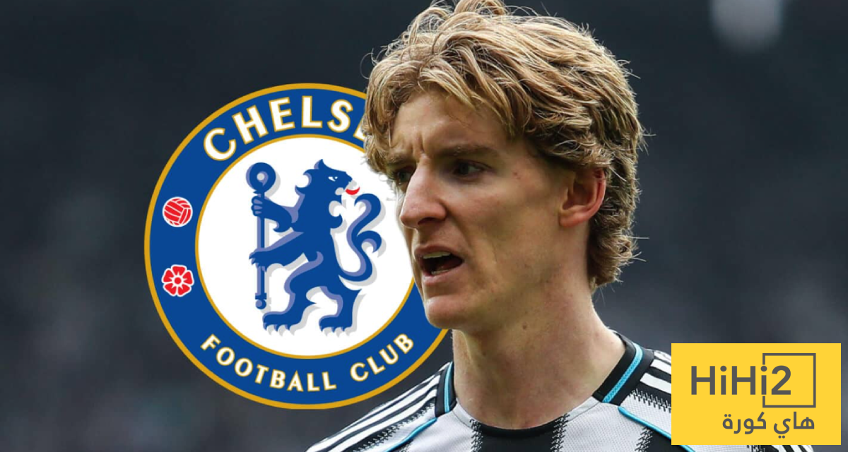 تشيلسي يدخل سباق التعاقد مع غوردون