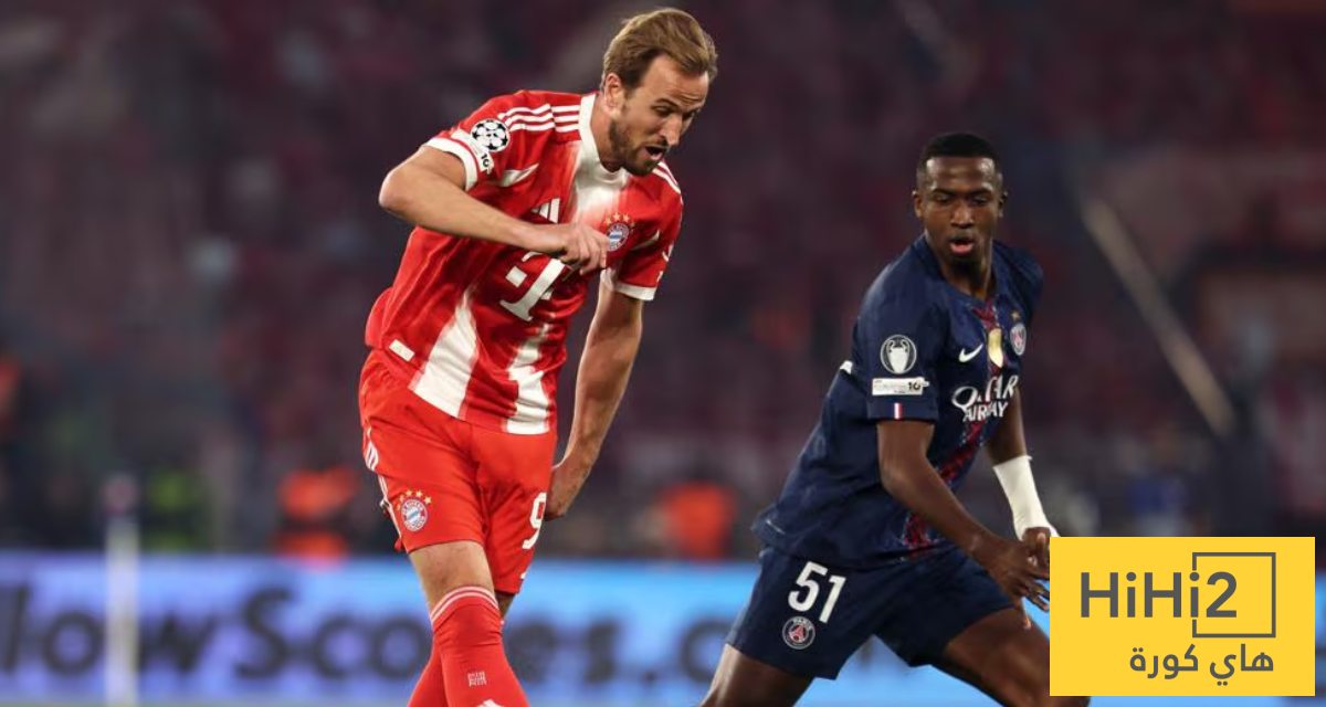 إحصائيات نصف ساعة من مباراة باريس سان جيرمان وبايرن ميونخ