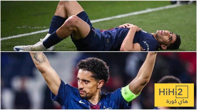 تعليق ماركينيوس على اصابة حكيمي