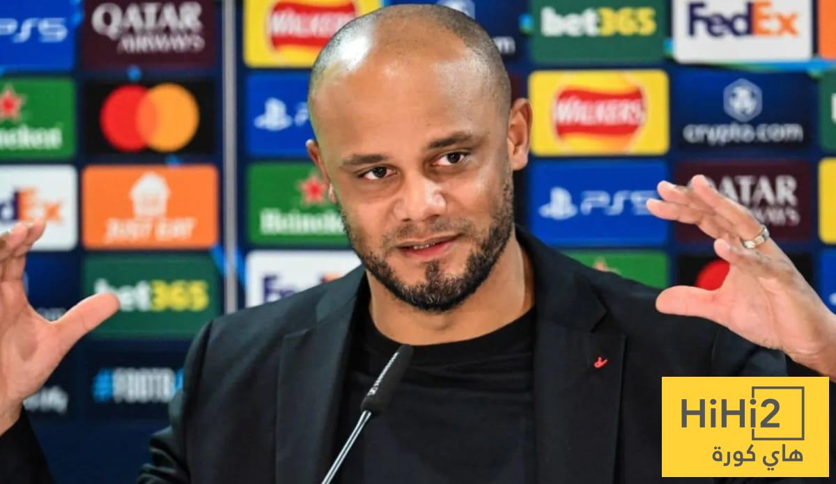 كومباني عن ركلة جزاء سان جيرمان: “قرار صعب الفهم”