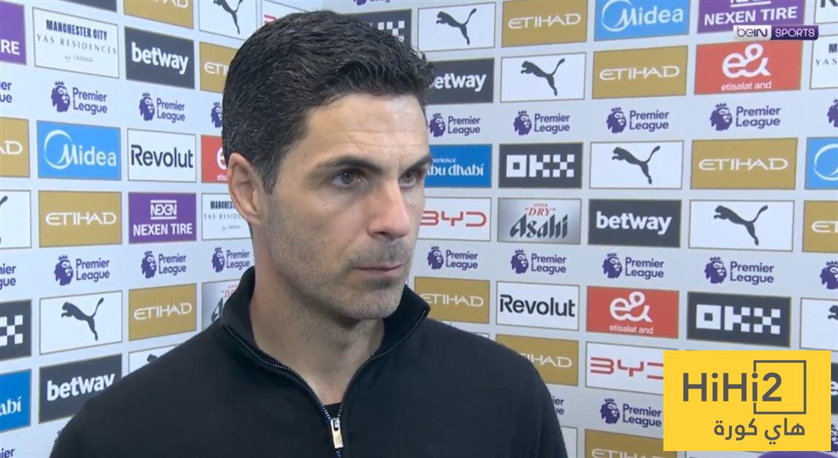 ماذا قال أرتيتا عن سيميوني قبل المواجهة المرتقبة