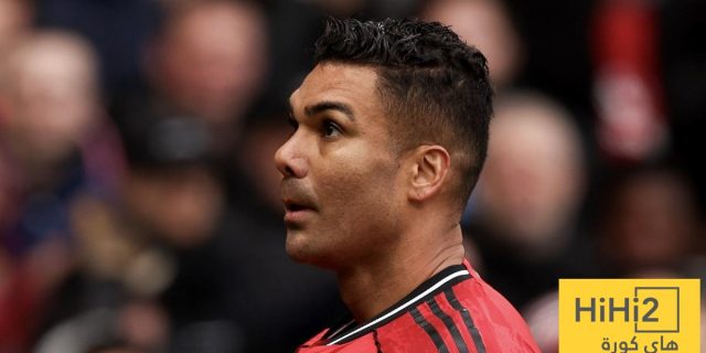 كاسيميرو لاعب الأسبوع في الدوري الانجليزي